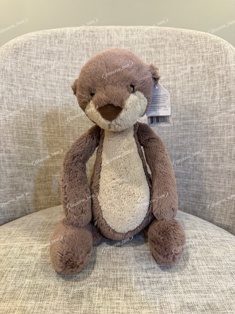  Bashful Otter 廃盤 レア Jellycat Bashful Otter Soft Plush Toy With Tags Rare Hard To Find