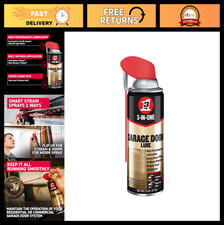 Garage Door Lubricant Spray, 11 oz - 6-Pack, Dual Action Smart Straw, Reduces No