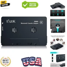Car Audio Receiver, Bluetooth Cassette Receiver Tape Aux Adapter Player with ...