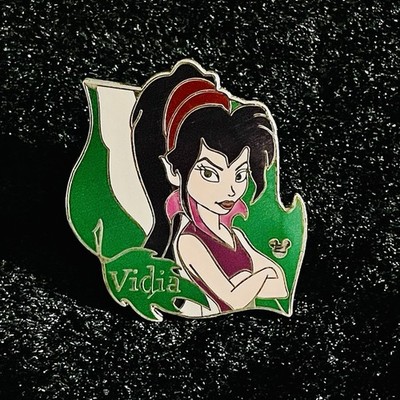 Vidia Green Leaf Pixie Hollow Fairies Cast Lanyard Hidden Mickey
