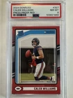 2024 Panini Donruss Caleb Williams #327 Press Proof Red PSA 8 Rated Rookie RC