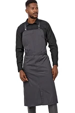  Unisex Brio Chef Apron One Size Charcoal