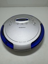 Audiophase CD-315 Portable CD Compact Disc Player Blue Tested SHIPS SAME DAY