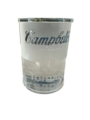Campbell s Soup Corporate Glass Award Trophy Paris Texas Operations Rare