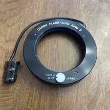 Canon Flash-Auto Ring B 50mm F1.4 35mm F2 From Japan