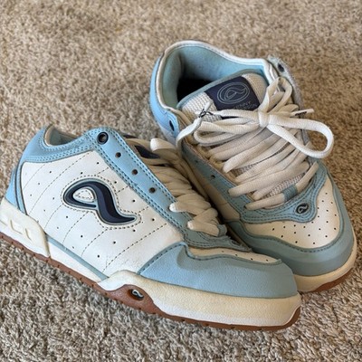 Adio Kenny Anderson V1 Skate Shoe Bulky Blue White Gum VERY RARE Women s Size 8