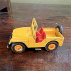Lesney Matchbox Series No. 72 Jeep Diecast Car Yellow Red Interior