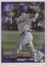 2017 Bowman Draft Chrome Purple Refractor 160/250 Joey Morgan #BDC-27 8k4