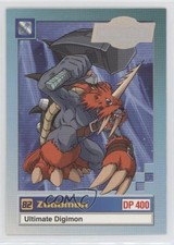 2000 Upper Deck Digimon - Digital Monsters Series 2 Zudomon #23 0w8