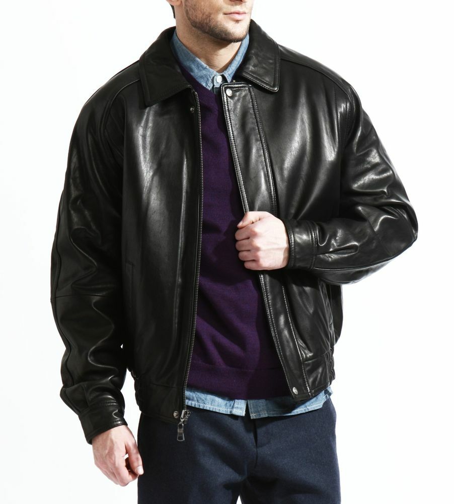 インク EENK ZEMM COCCON VOLUME LEATHER JACKET BLACK Thick Black Collared Men's Leather Jacket Genuine Leather