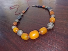 Ethno Halskette Bernstein