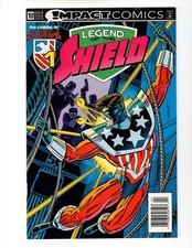Impact Comics Legend of the Shield Volume 1 Book #10 VF+