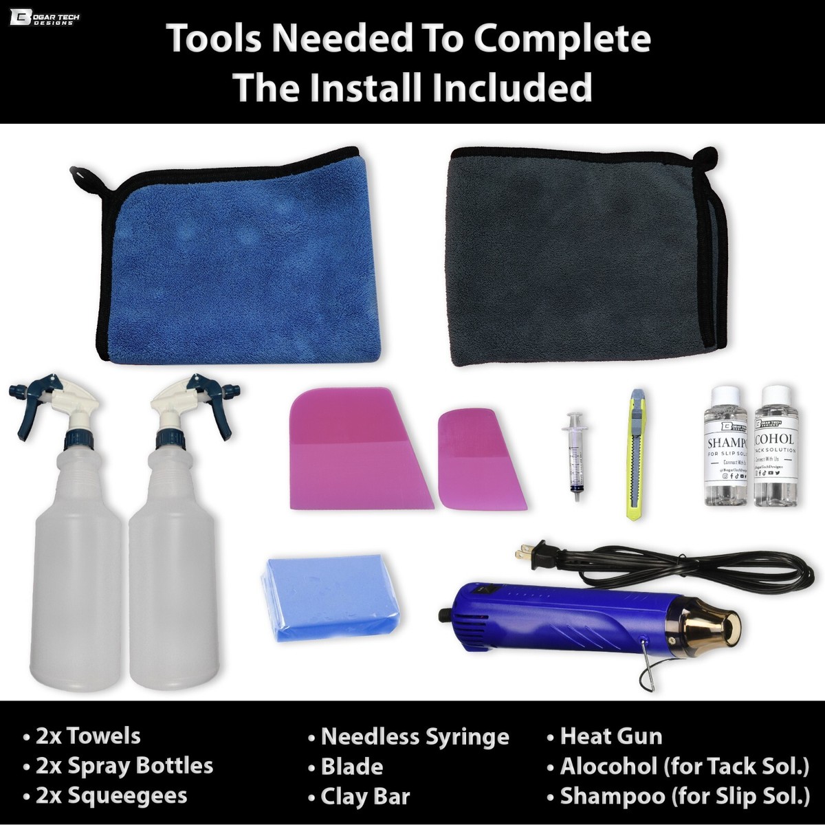 Pre Cut Paint Protection Film Clear Bra PPF Decal Kit for Genesis