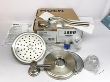 Moen UT3312BN Belfield M-CORE 3-Series 1-Handle Shower Trim Kit Brushed Nickel