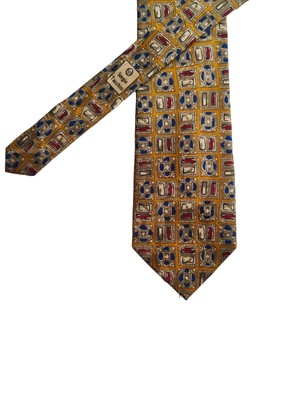 CRAVATTA ''SERGIO TACCHINI'' 100% SETA TIE SILK MADE IN ITALY UOMO NUOVA VINTAGE