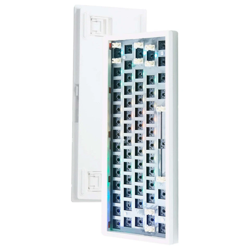 GMK61 60% Wireless Mechanical Gaming Keyboard Bluetooth Type-C Recevier Hot Swap - Image 3 of 4