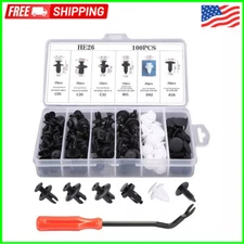 Fixing Fastener Bumper Fender Liner Push Type Retainer Clips Kit For Toyota car