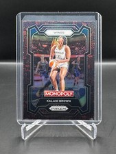 2024 PRIZM MONOPOLY WNBA!  KALANI BROWN!  RED CLASSIC ICONS!  DALLAS WINGS!