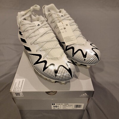 (SZ 10.5) Adidas Freak 22 Team Football Cleats White Black GX4066 Men s N.I.B