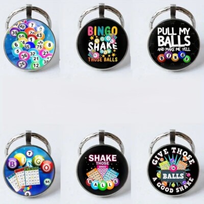 Bingo Keyring Bag Pendant Keychain Humorous Funny (3CC)* | eBay UK