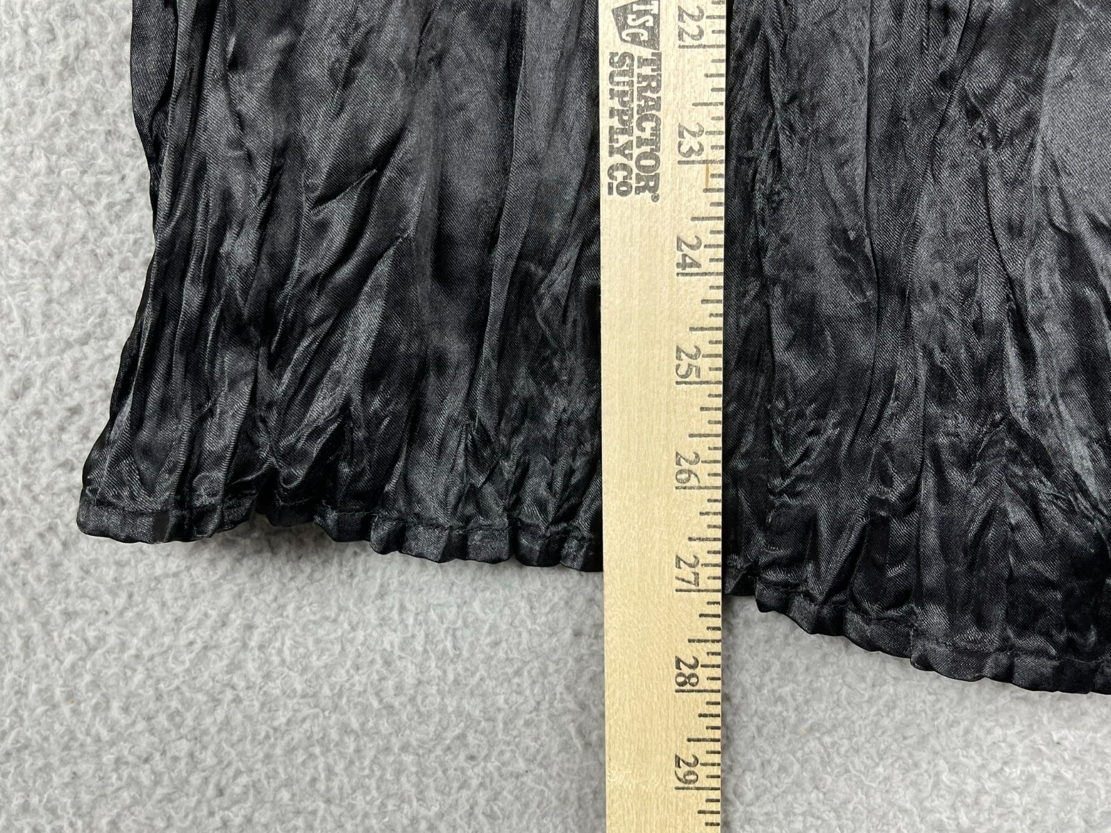 VTG 90s Jeanstar blouse women Lg black v neck sleeveless crinkled effect sequin