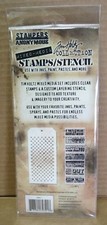 STAMPERS ANONYMOUS THMM117 MIXED-MEDIA JIM HOLTZ COLLECTION STAMPS STENCIL