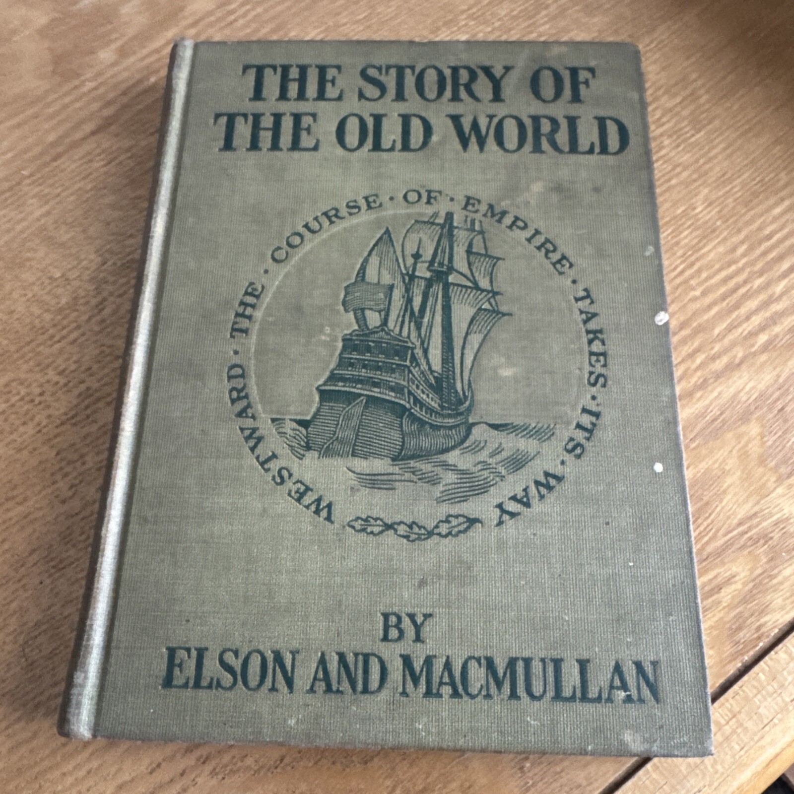 Vintage The Old World History Book 1911 Edition