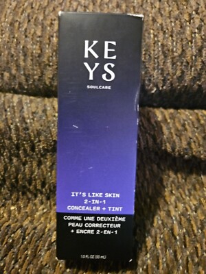 KEYS SOULCARE It's Like Skin 2 in 1 Concealer + Tint 380c Tan Cool Neutr Bronze 