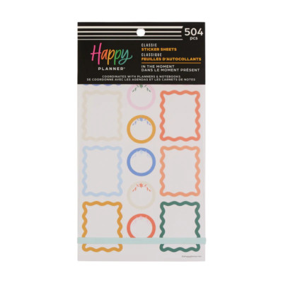 Happy Planner In The Moment Vorteilspack Stickerbuch