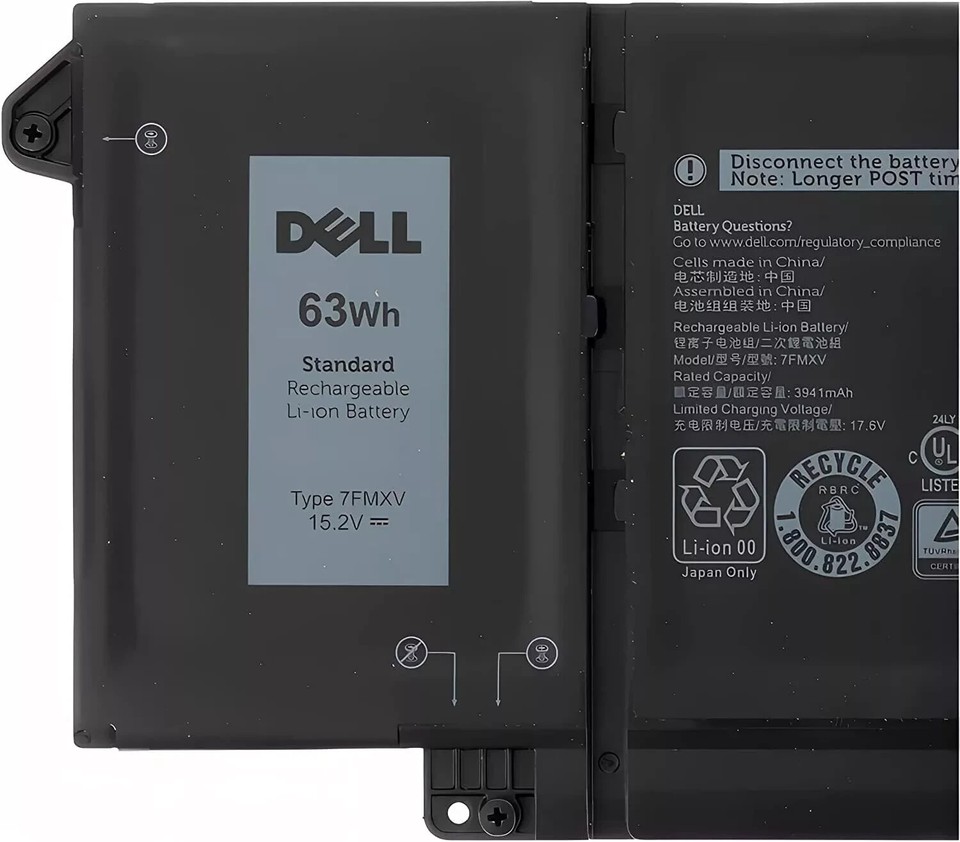 DELL 9JM71 laptop akku für Dell Latitude 5320 7320 7420 7520 batterien - 9JM71 Notebook Akku