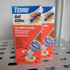 2x TERRO The Liquid Ant Killer 2oz Bottle Kills All Household Ants Lot Of 2