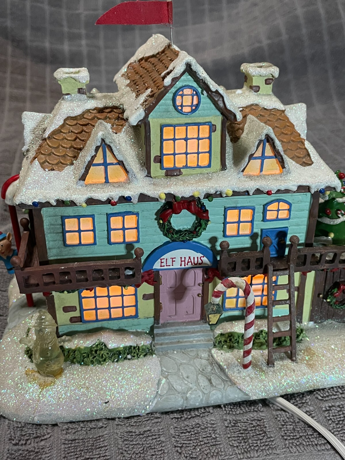 Hawthorne Village Rudolph's Christmas Town "Elf Dormitory" eBay