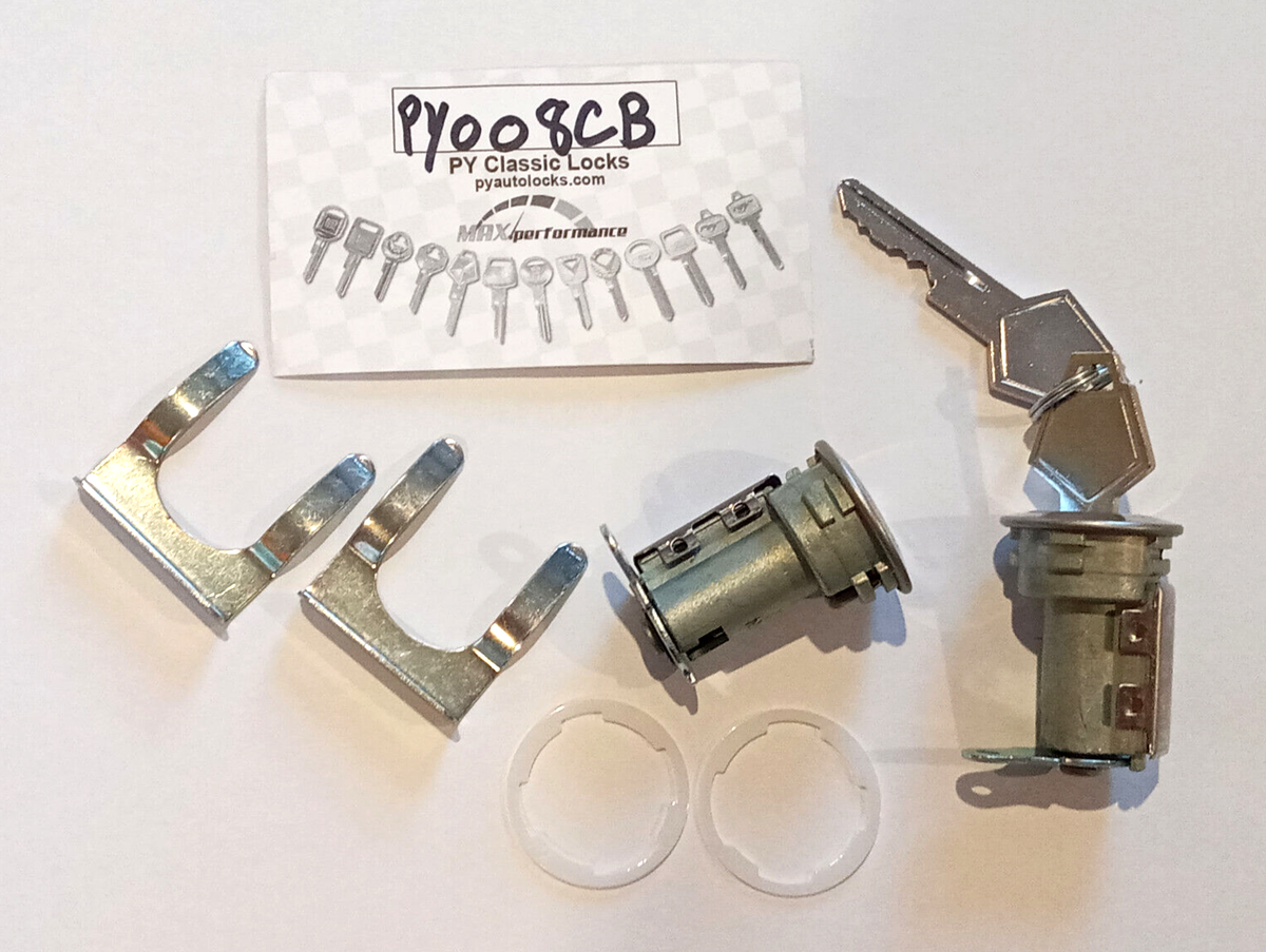 1950 Dodge Plymouth Trunk Lock with keys original NOS P-17 18 D-31 32