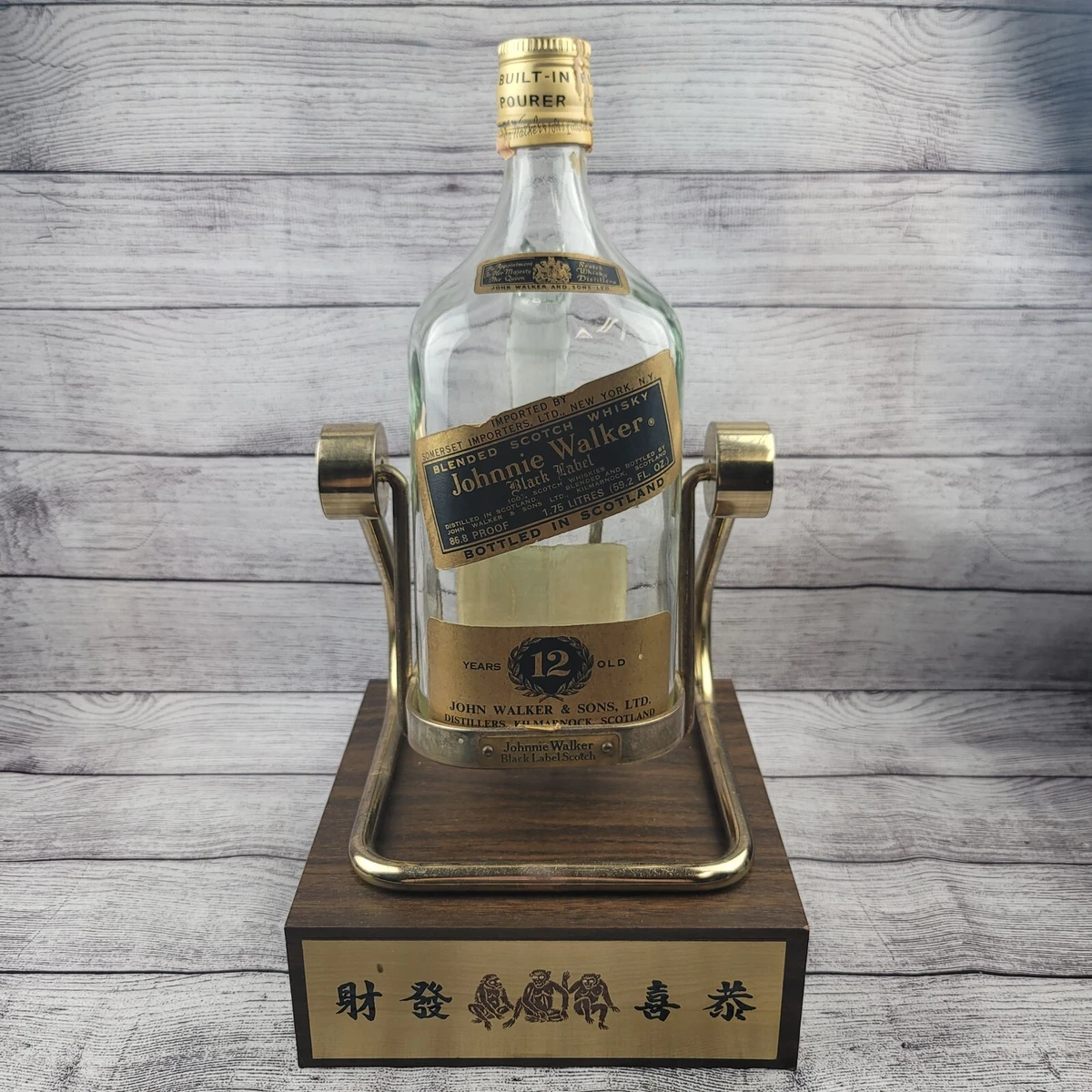 Gold Johnnie Walker Advertising for sale | eBay