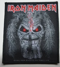 IRON MAIDEN - Eddie Candle Finger - 9,4 x 10,4 cm - Patch - 165688