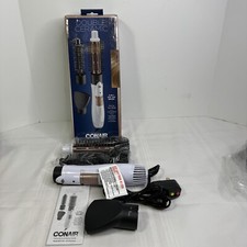 Conair Double Ceramic 3-in-1 Hot Air Brush Styler Thermal Brush