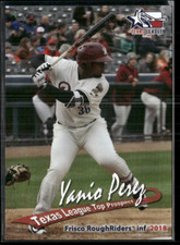 Yanio Perez 2018 Texas League Top Prospect Set 