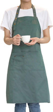 MORNITE Art Aprons for Painting Pottery Ceramics, Mens Women Kitchen Cooking Apr