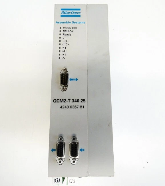 Atlas Copco QCM2-T 34025 QCM2-T 340 25 4240 0367 81 Servo Control Modul -used- - Image 4 of 4
