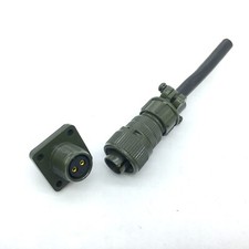 set Reverse American standard aviation plug MS3106A10SL-4S MS3102A10SL-4P 2-Pin