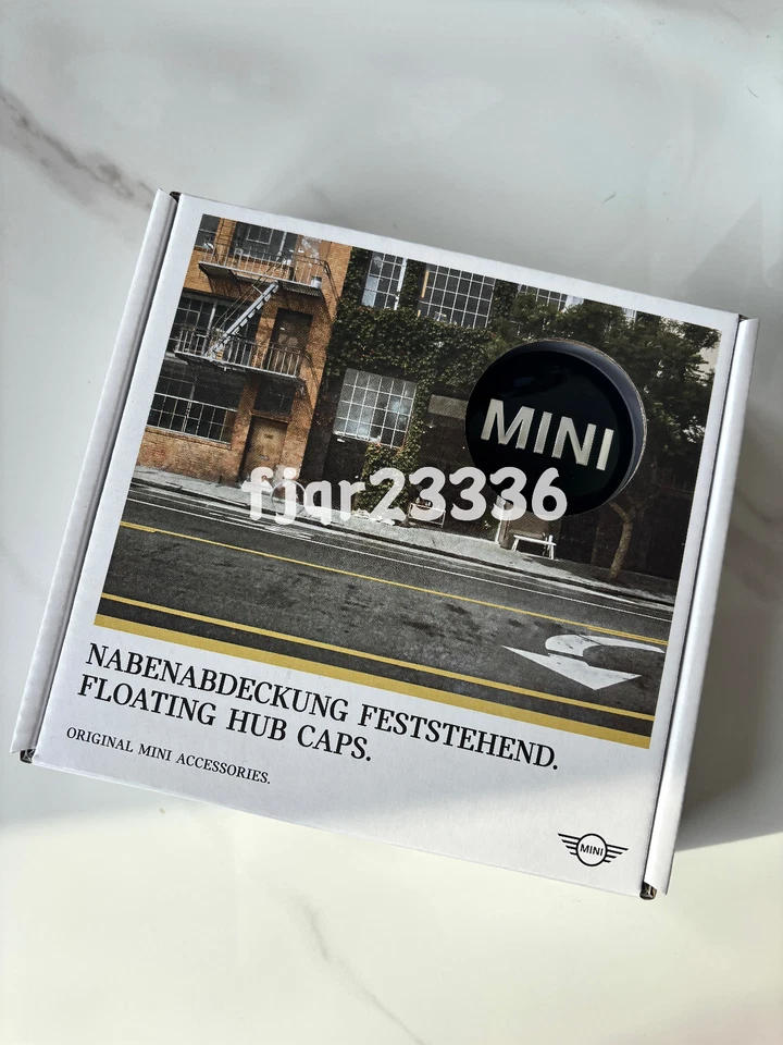 Genuine MINI Floating Rotation Self-balancing Car Wheel Center Caps 56mm 4pc Set Foto 2 de 4
