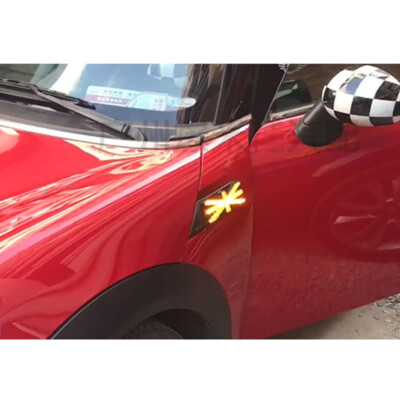 IJDM Amber Full Strip LED Fender Side Marker Blinker Lights For MINI Cooper R55 R56 R57 R58 R59 Gen2 Dynamic Turn Signal I.485273188