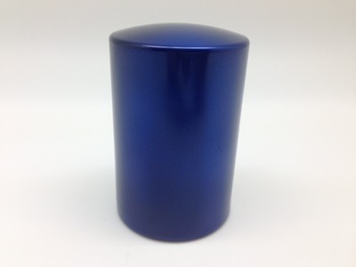 BLAU METALLIC  1x Push UP Flaschenöffner Push2open Kapselheber Öffner Bottle 