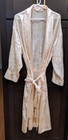 Victoria's Secret Vintage Gold-Label Satin Robe Ivory - M/L