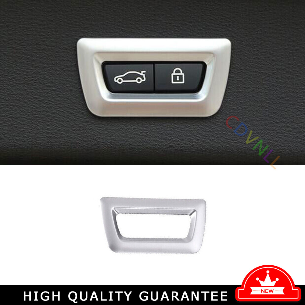 BMW X7 G07 2019-2024 Matte Silver Tailgate Switch Cover Trim