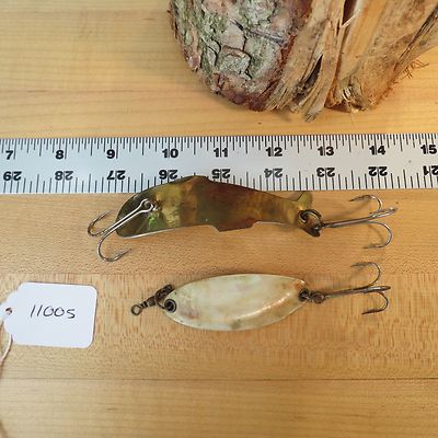 Vintage Pacific Shiner fishing lure and Mother of Pearl (lot#11005) | eBay