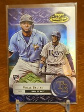 2022 Topps Gold Label Base Class 1 #100 Vidal Brujan - Tampa Bay Rays