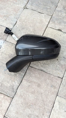 2019-2020 Ford Fusion Driver SideView Mirror W/ Blind Spot Magnetic Metalic OEM