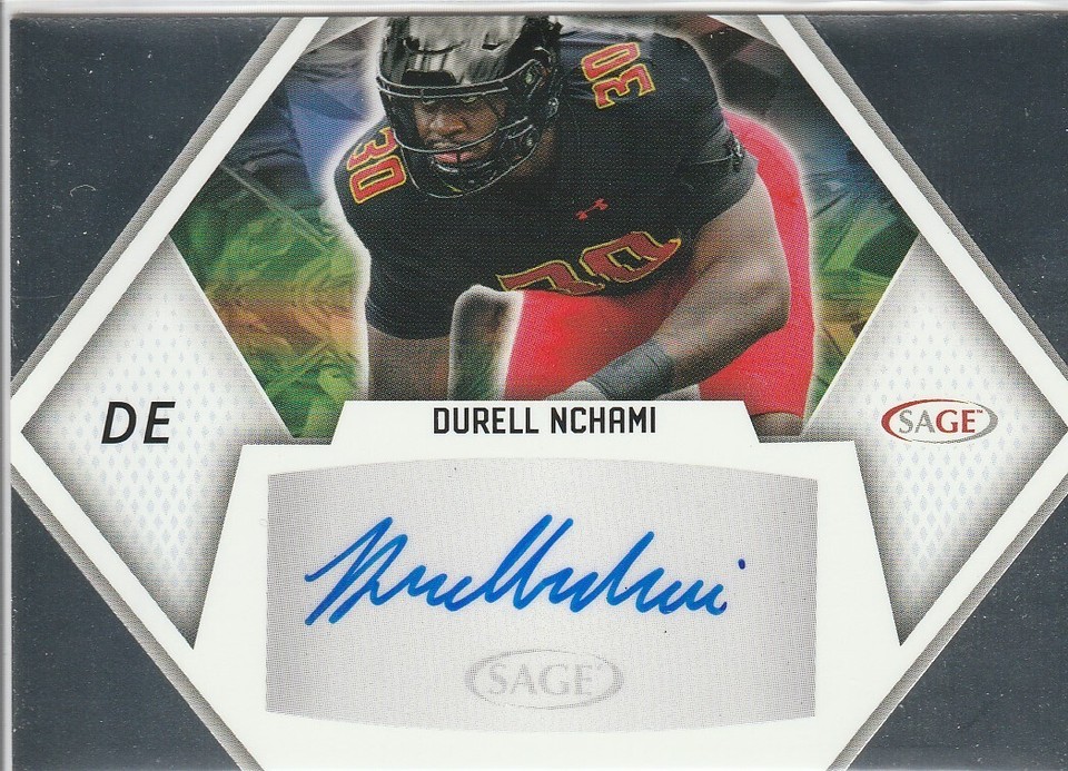 2023 SAGE High Series Durell Nchami #A-DN - 1 of 1
