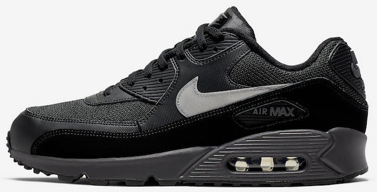 Nike Air Max 90 Essential Black Silver for Sale | Authenticity
